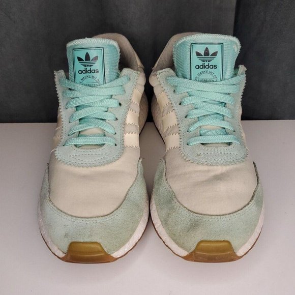 ADIDAS INIKI Runner Boost Easy Green BA9994 US WOMENS 7.5 MENS 6.5 - Picture 3 of 9